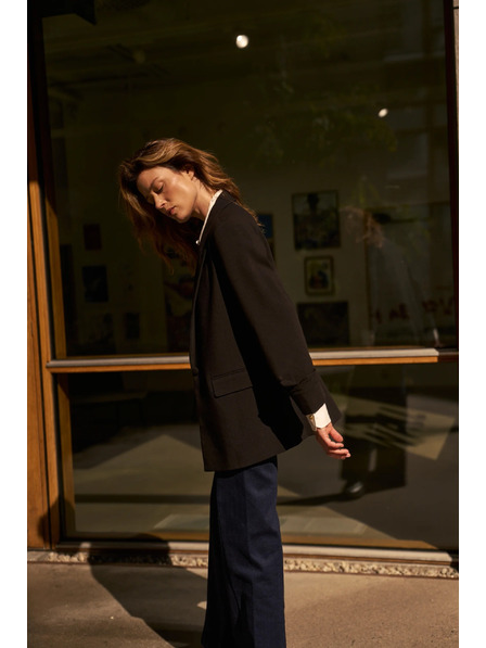 Moodo Sacou neted negru Moodo