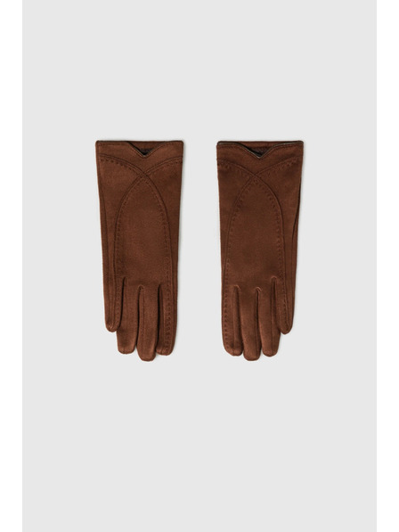 Moodo Mănuși maro Moodo