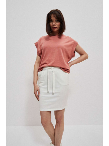 Moodo Fustă netedă până la genunchi perlată Moodo