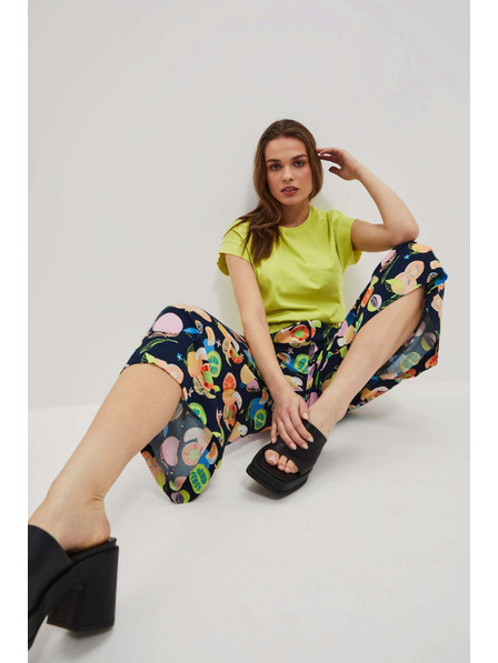 Moodo Pantaloni scurți cullotes cu model perlat Moodo