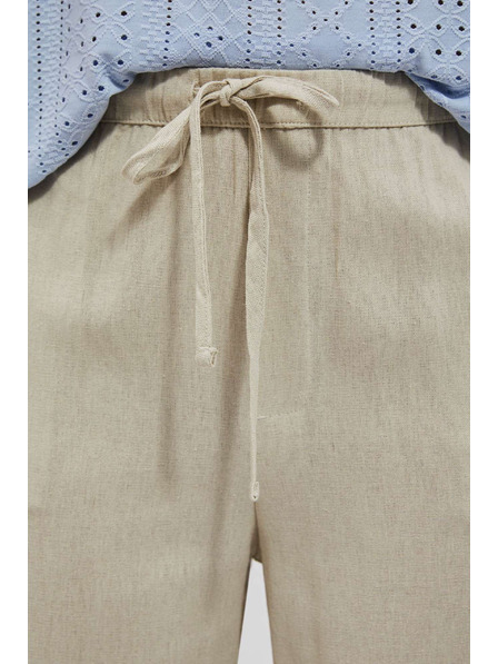 Moodo Pantaloni nisipii cu tăietură dreaptă Moodo