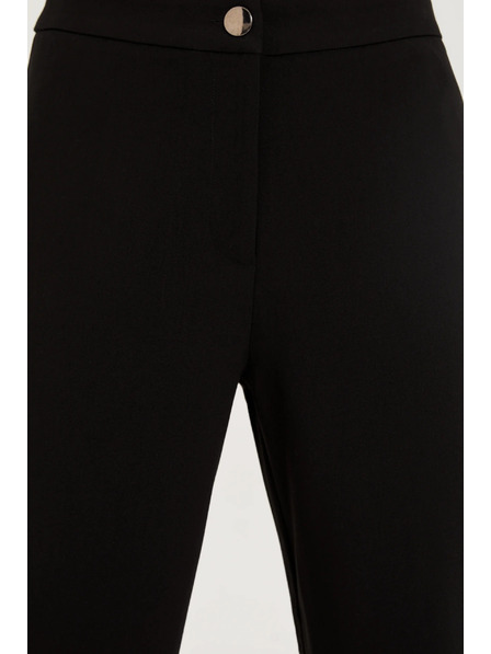 Moodo Pantaloni netezi negri Moodo