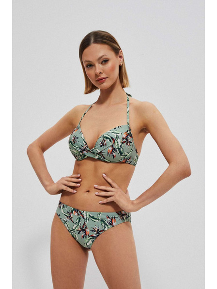 Moodo Top de bikini argintiu Moodo