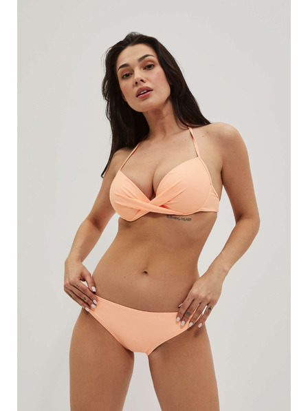 Moodo Parte jos de costum de baie din material neted piersică Moodo