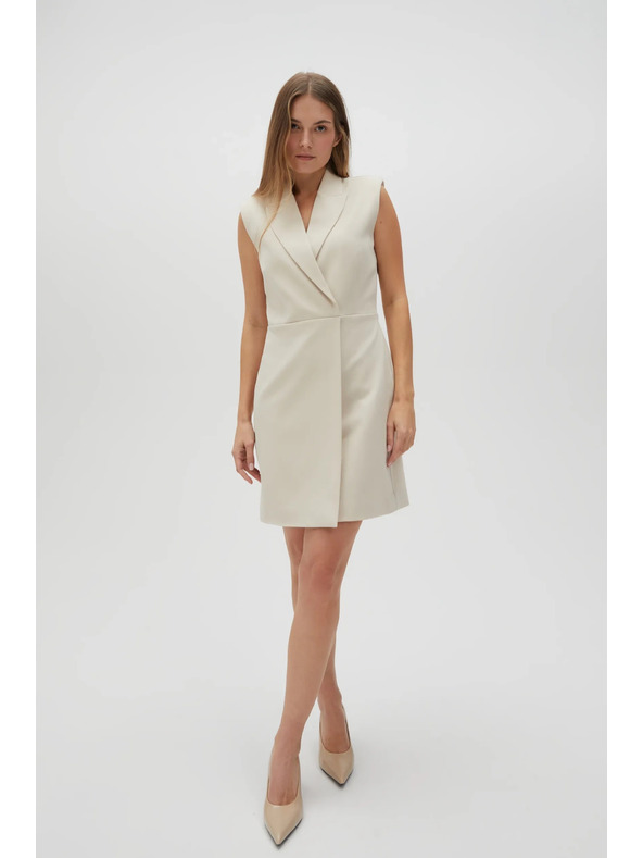 Moodo Rochie elegantă bej Moodo