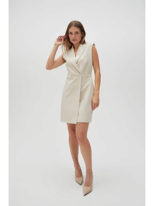 Moodo Rochie elegantă bej Moodo