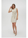 Moodo Rochie elegantă bej Moodo