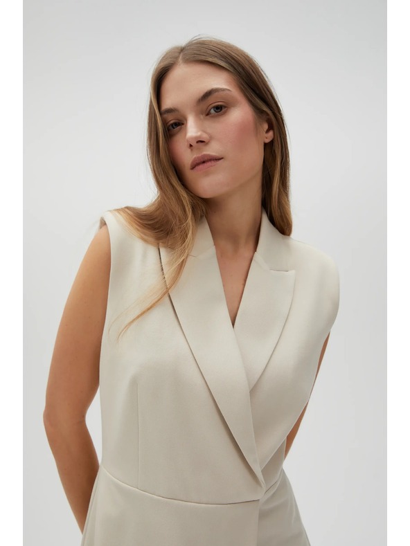 Moodo Rochie elegantă bej Moodo