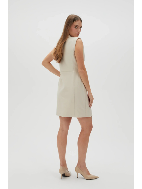 Moodo Rochie elegantă bej Moodo
