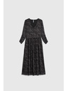 Moodo Rochie midi neagră Moodo