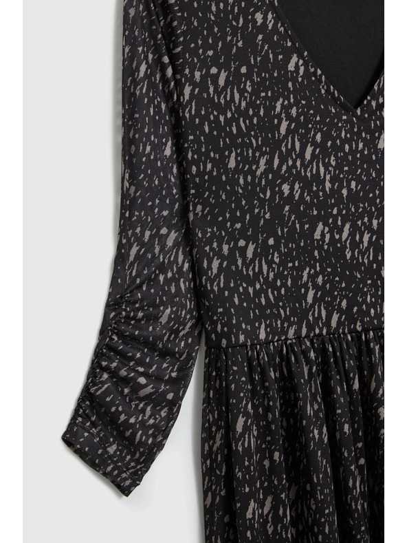 Moodo Rochie midi neagră Moodo