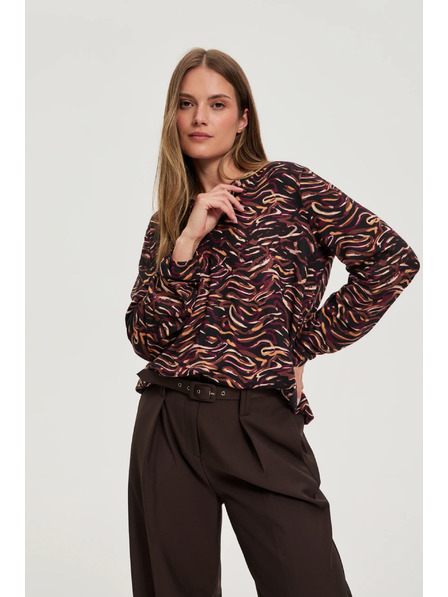 Moodo Pulover cu mânecă lungă negru Moodo