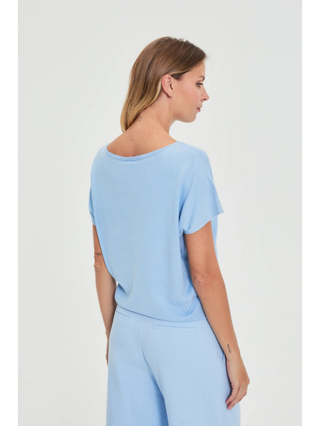 Moodo Pulover subțire albastru Moodo