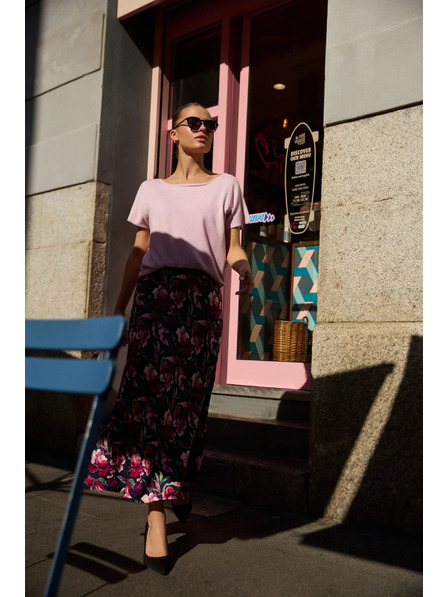 Moodo Pulover subțire roz Moodo