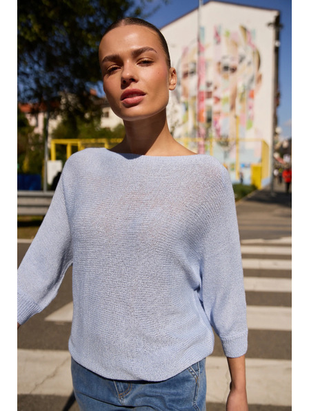 Moodo Pulover subțire albastru Moodo