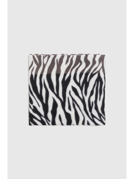 Moodo Șal cu model negru Moodo