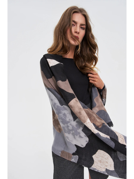 Moodo Șal cu model gri Moodo