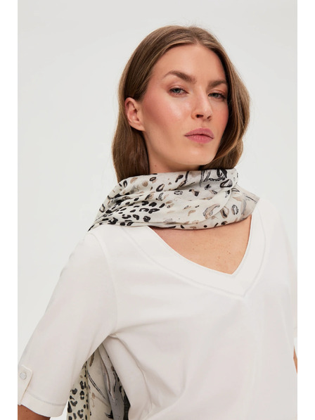 Moodo Șal lung gri Moodo