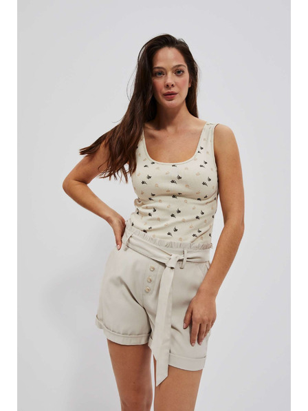 Moodo Top nisipiu cu imprimeu Moodo