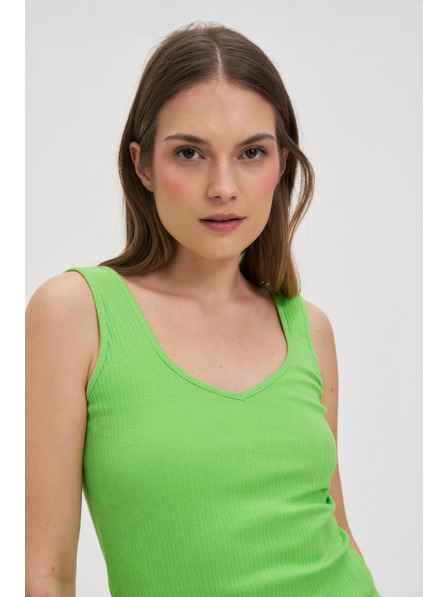 Moodo Top nervurat verde Moodo