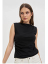 Moodo Top negru neted Moodo