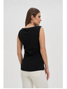 Moodo Top negru neted Moodo