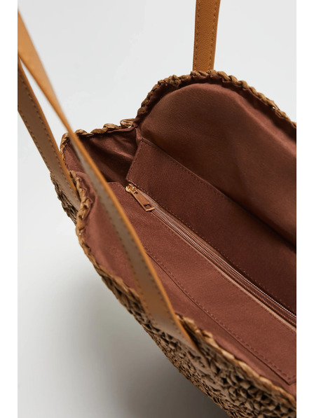 Moodo Geantă rotundă maro Moodo