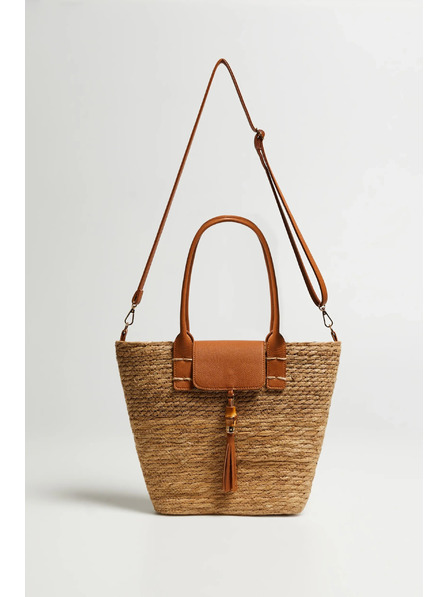 Moodo Sac tip coș bej Moodo