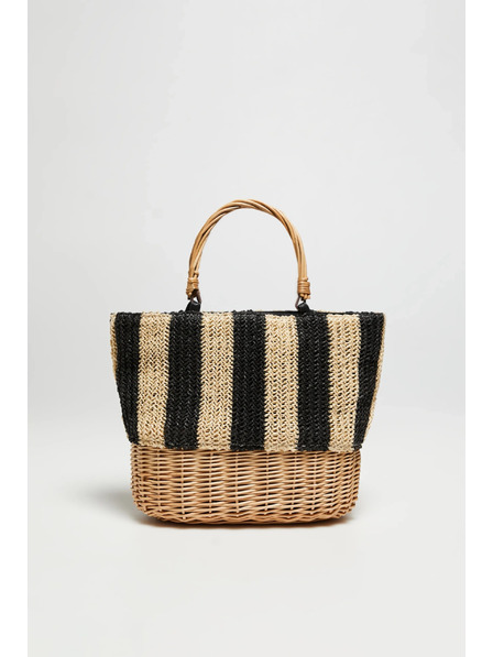 Moodo Geantă tip coș bej Moodo