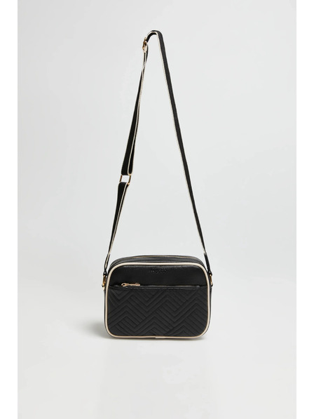 Moodo Geantă neagră cu curea reglabilă Moodo