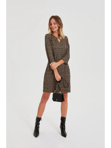 Moodo Geantă mică neagră cu mânere lungi Moodo