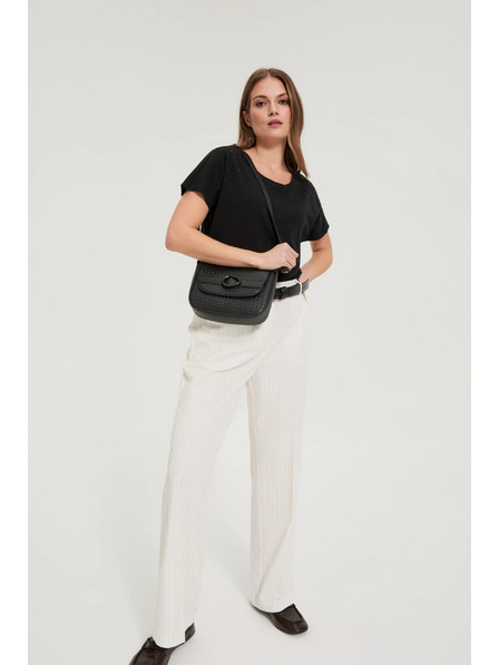 Moodo Geantă mică neagră de umăr Moodo