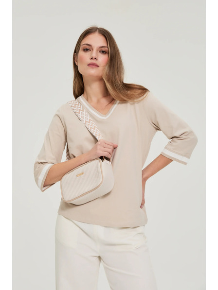 Moodo Geantă crossbody bej Moodo