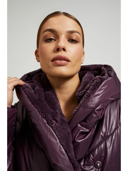 Moodo Jachetă cu matlasare violet Moodo