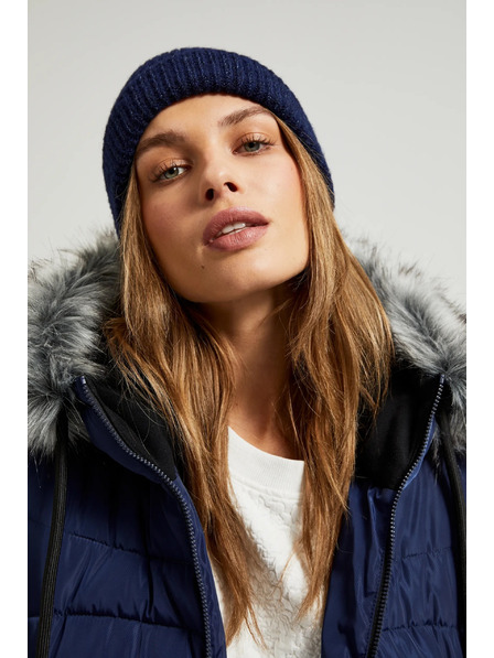 Moodo Jachetă de iarnă matlasată albastră Moodo