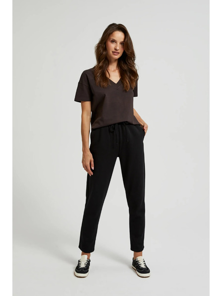 Moodo Pantaloni de trening negri Moodo