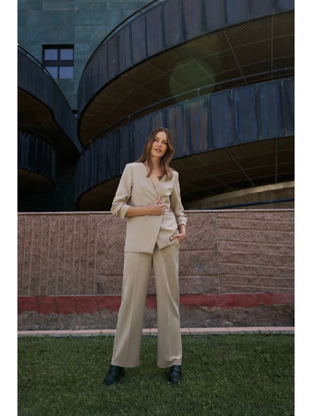 Moodo Pantaloni eleganți bej Moodo