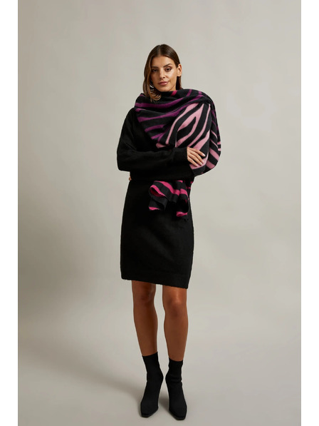 Moodo Șal roz cu model animal Moodo