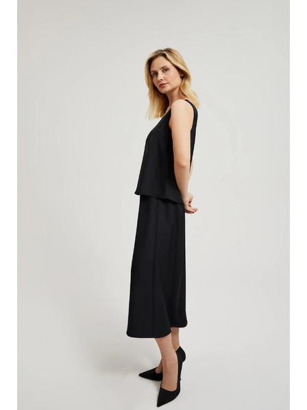 Moodo Fustă A-line neagră Moodo