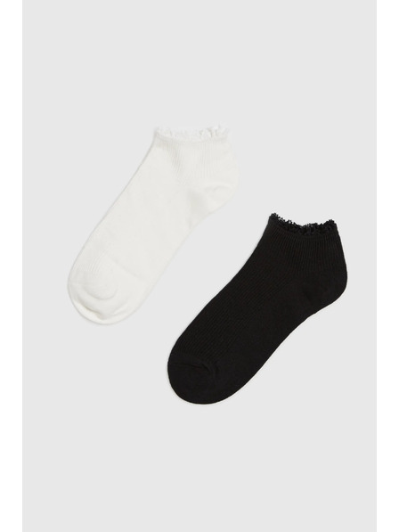 Moodo 2 perechi de șosete din bumbac Moodo