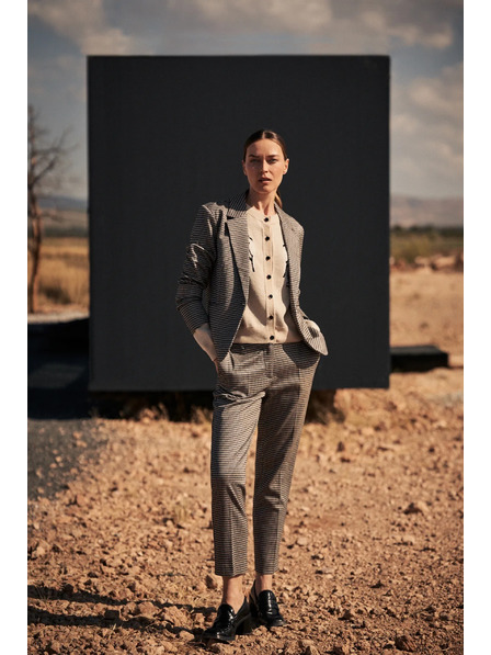 Moodo Pulover cu nasturi bej Moodo