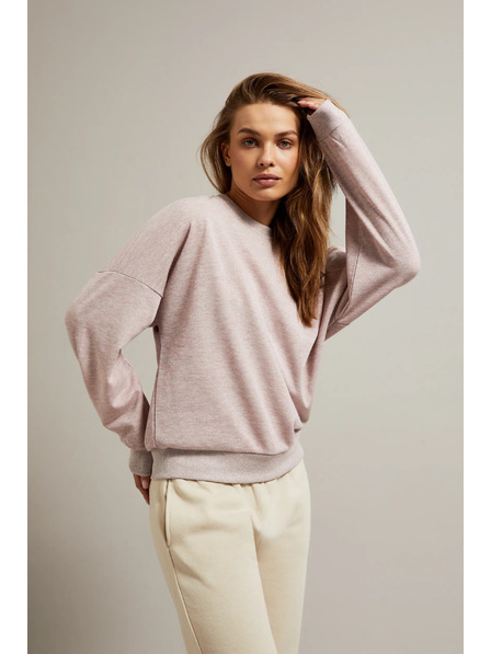 Moodo Hanorac cu spate decupat roz Moodo