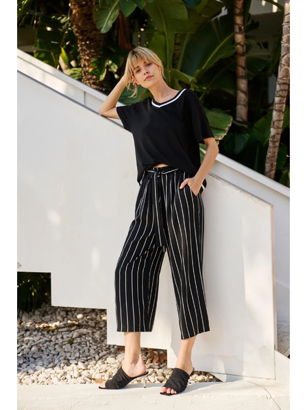 Moodo Chiloți cu dungi negri Moodo