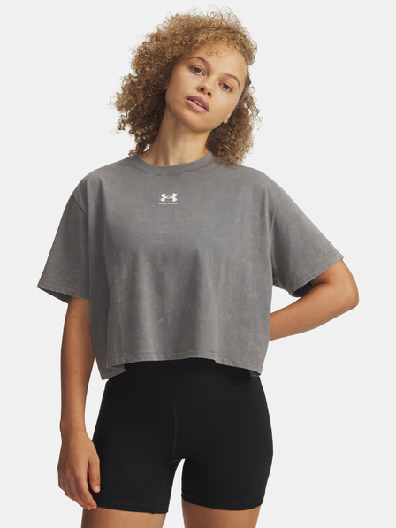 Under Armour Tricou pentru femei Under Armour UA Rival Boxy Tee Wash