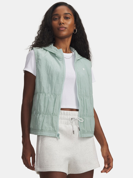 Under Armour Vestă pentru femei Under Armour UA Rival Woven Ruched Vest