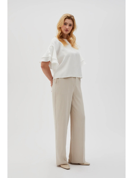 Moodo Pantaloni pentru femei Moodo Beige