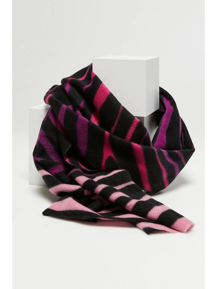 Moodo Șal roz cu model animal Moodo