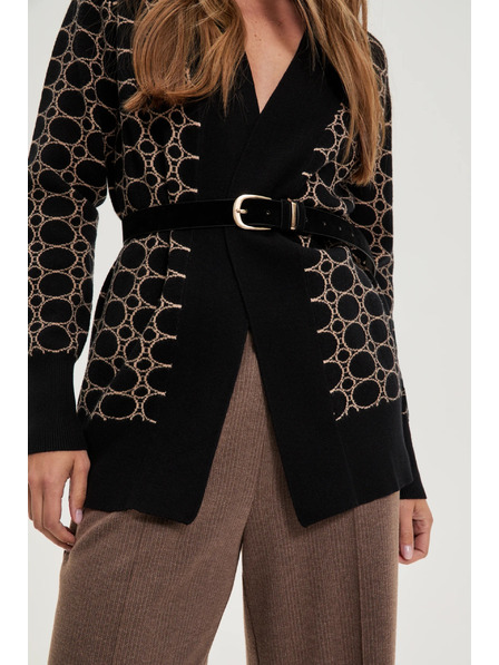 Moodo Curea neagră netedă Moodo