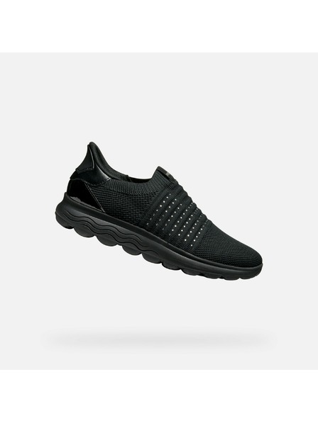 Geox Negru pentru femei Geox Spherica Plus Adidași