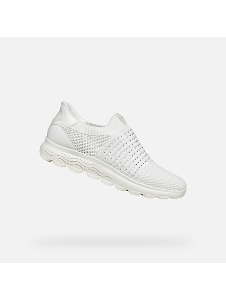 Geox Adidași Geox Spherica Plus albi pentru femei